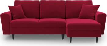 Cosmopolitan Design Corner Sofa With Bed