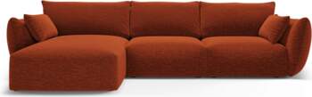 Cosmopolitan Design Left Corner Sofa, &quot
