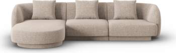 Cosmopolitan Design Left Corner Sofa, "