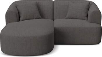 Cosmopolitan Design Modular Left Corner Sofa