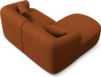 Cosmopolitan Design Modular Left Corner Sofa