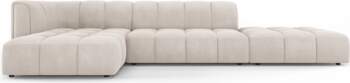 Cosmopolitan Design Modular Left Corner Sofa