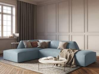 Cosmopolitan Design Modular Left Corner Sofa