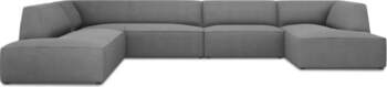 Cosmopolitan Design Panoramic Left Corner Sofa