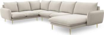 Cosmopolitan Design Panoramic Left Corner Sofa