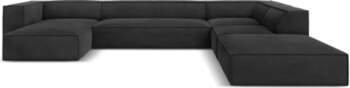 Cosmopolitan Design Panoramic Right Corner Sofa