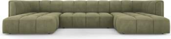 Cosmopolitan Design Panoramic Sofa, "Moritz"