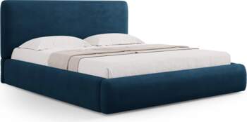 Cosmopolitan Design Storage Bed With Headboard