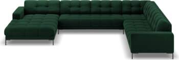 Cosmopolitan Design Velvet Panoramic Right Corner