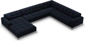 Cosmopolitan Design Velvet Panoramic Right Corner