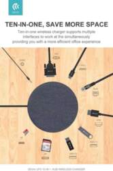 Devia UFO 10in1 HUB Wireless Charger