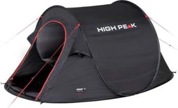 High Peak Vision 2 Black tuneļveida