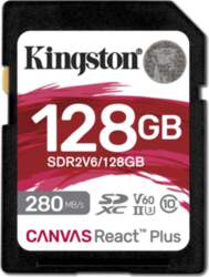 Kingston SDXC 128GB Canvas React Plus