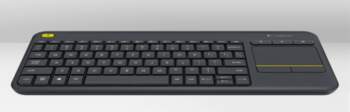 Logitech WIRELESS TOUCH KEYBOARD K400/PLUS BLACK