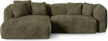Micadoni Modular Left Corner Sofa, "