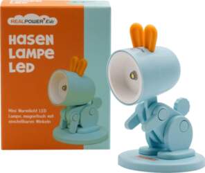RealPower LED Animal Flashlight Blue Rabbit
