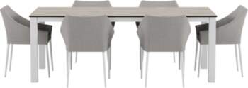 VentHon Llama Table - Grey with