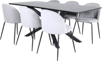 VentHon Piazza Dining Table - Black