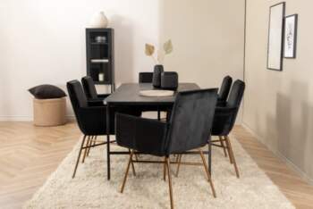 VentHon Uno Dining Table - Black
