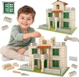 WOOPIE Brick Villa Construction Set 352