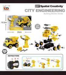 ... Disassembled dump truck
