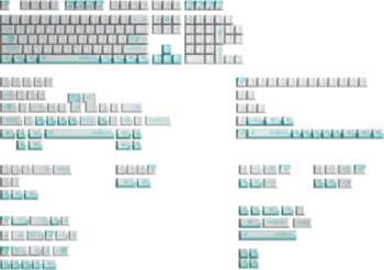"HYTE Firefly Keycap Set (wei/trkis)&quot
