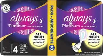 Always Platinum Secure Night 10ml