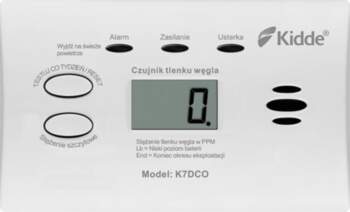 Carbon monoxide detector with display Kidde