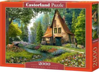 Castor Puzzle 2000 pieces Toadstool Cottage