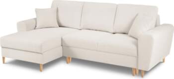 Cosmopolitan Design Boucle Left Corner Sofa