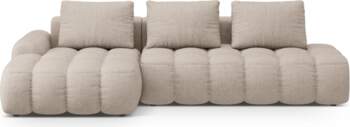 Cosmopolitan Design Left Corner Sofa With