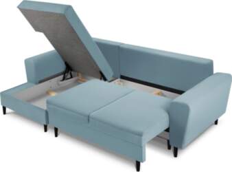 Cosmopolitan Design Left Corner Sofa With