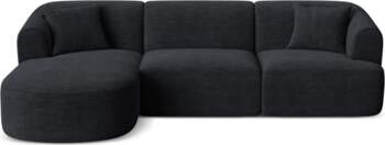 Cosmopolitan Design Modular Left Corner Sofa