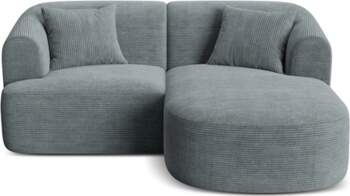 Cosmopolitan Design Modular Right Corner Sofa