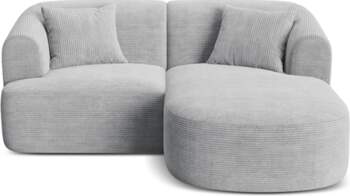 Cosmopolitan Design Modular Right Corner Sofa