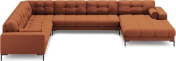Cosmopolitan Design Panoramic Left Corner Sofa