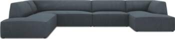 Cosmopolitan Design Panoramic Left Corner Sofa