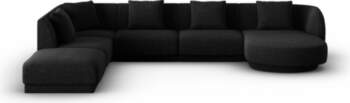 Cosmopolitan Design Panoramic Left Corner Sofa