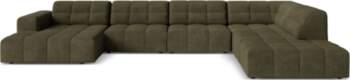 Cosmopolitan Design Panoramic Right Corner Sofa