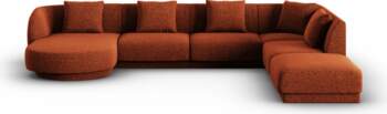 Cosmopolitan Design Panoramic Right Corner Sofa