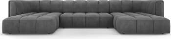 Cosmopolitan Design Panoramic Sofa, "Moritz"