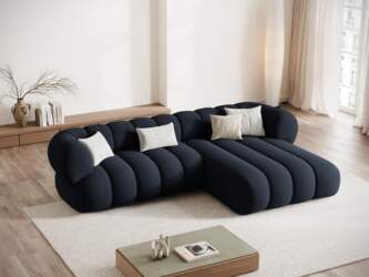 Cosmopolitan Design Right Corner Sofa, "