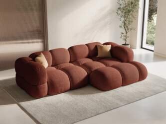 Cosmopolitan Design Right Corner Sofa, &quot