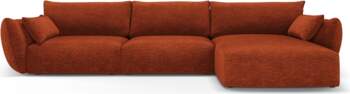 Cosmopolitan Design Right Corner Sofa, &quot