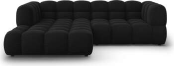 Cosmopolitan Design Velvet Modular Left Corner