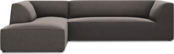Cosmopolitan Design Velvet Modular Left Corner