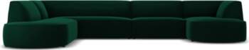 Cosmopolitan Design Velvet Panoramic Left Corner