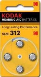 Kodak Hearing Aid 312 4 pack
