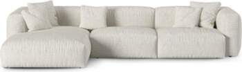 Micadoni Boucle Modular Left Corner Sofa