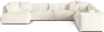 Micadoni Boucle Modular Right Corner Sofa